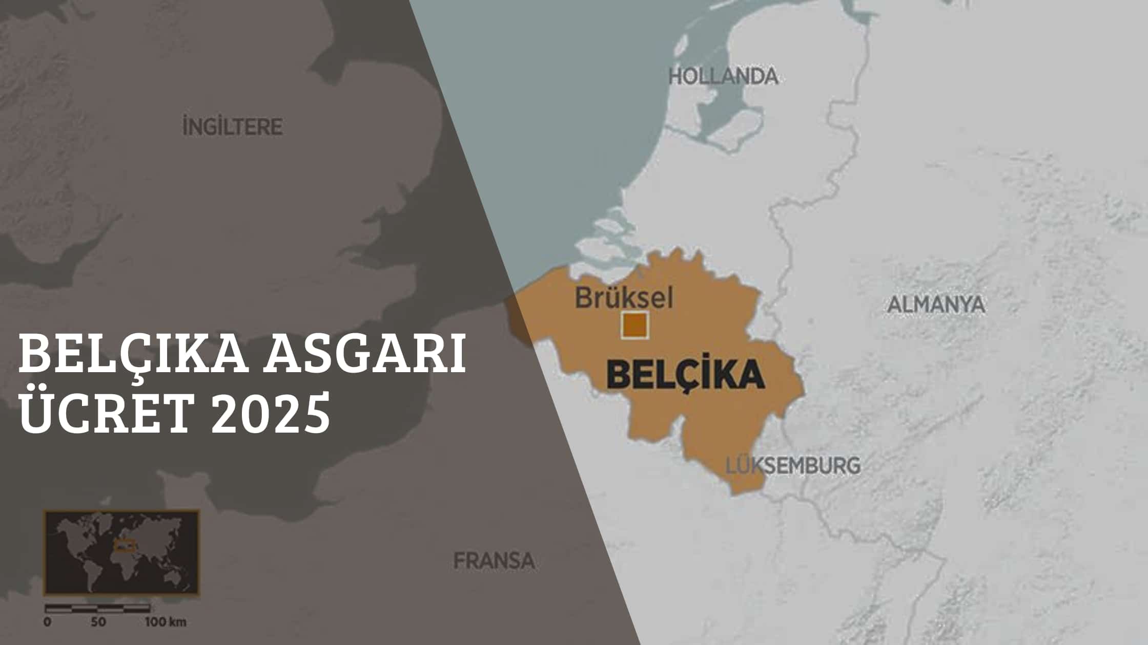 Belçika Asgari Ücret 2025