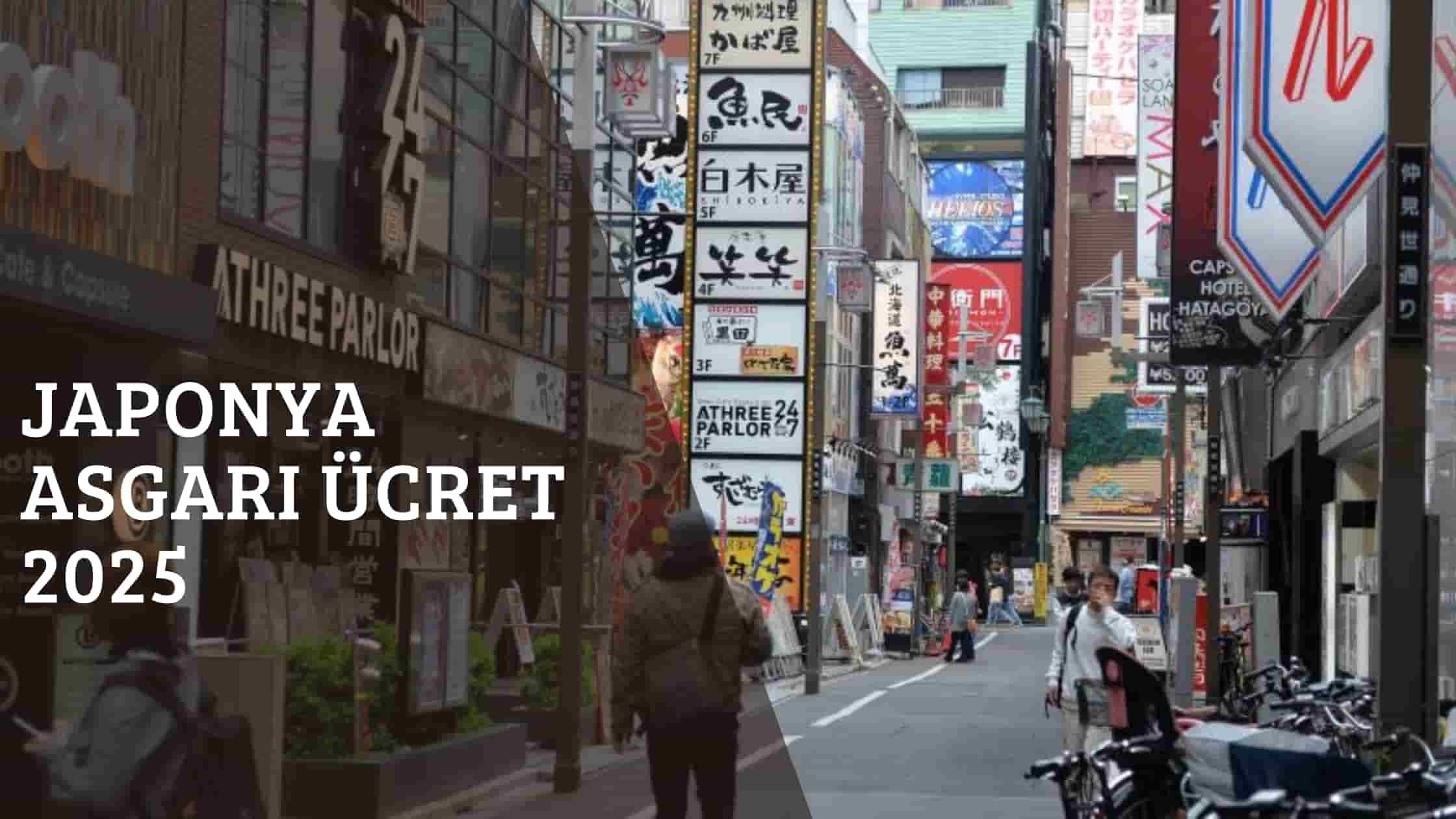 Japonya Asgari Ücret 2025